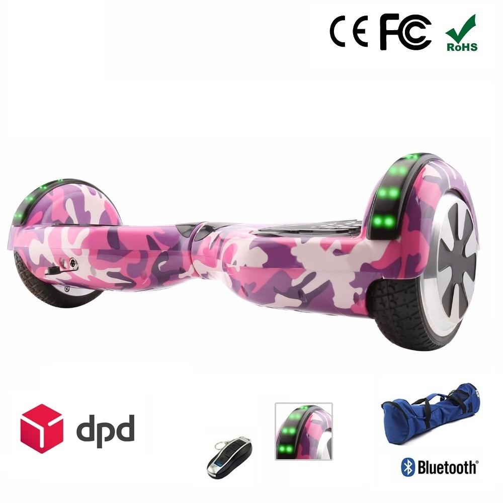 Camo pink hoverboard sale