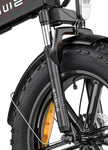 750W Fat Foldable E-Bike 13Ah 35km/h 100km