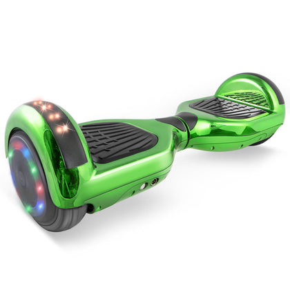 Sale! Chrome Green 6.5" Led Wheel Hoverboard